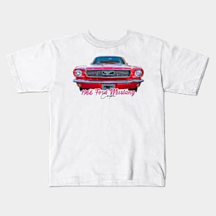 1966 Ford Mustang Coupe Kids T-Shirt